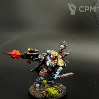 Описание картинки Primaris captain in phobos armour от PK по цене 2 000руб | Свободный Рынок Миниатюр - СРМ