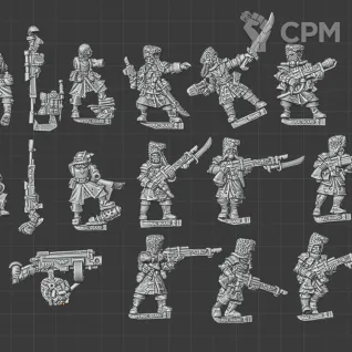 Описание картинки Vostroyan от Laboratory of Chaos по цене 500руб | Свободный Рынок Миниатюр - СРМ