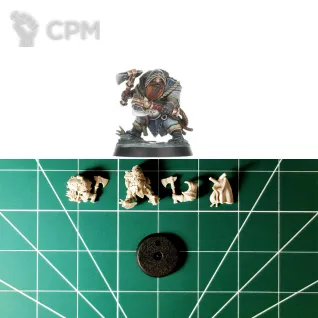 Описание картинки Warhammer Quest Darkwater Hero Drolf Ironhead от Vault Boy по цене 1 998руб | Свободный Рынок Миниатюр - СРМ