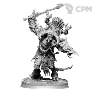 Описание картинки Emperor’s Children Daemon Prince / Демон принц от 3Д печать миниатюр по цене 1 037руб | Свободный Рынок Миниатюр - СРМ