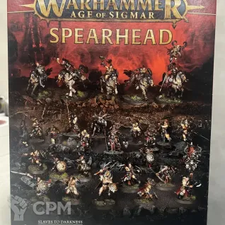 Описание картинки Spearhead: Darkoath Riders + Tolgar Split-Eye от ABersenev по цене 17 000руб | Свободный Рынок Миниатюр - СРМ