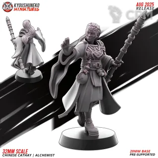 Описание картинки Cathay Alchemist от 3DPrintClub по цене 95руб | Свободный Рынок Миниатюр - СРМ