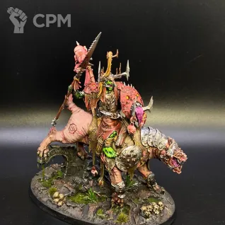 Описание картинки Killaboss on Great Gnashtoof (ориг) от PK по цене 4 500руб | Свободный Рынок Миниатюр - СРМ