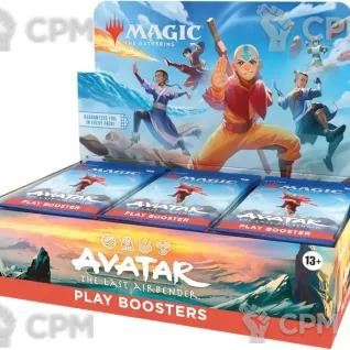 Описание картинки Дисплей Play бустеров Magic: The Gathering Avatar: The Last Airbender Play Booster Box от Дауран по цене 17 000руб | Свободный Рынок Миниатюр - СРМ