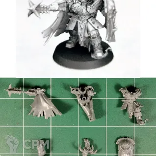 Описание картинки Chaos Warrior Aspiring Champion Exalted Champion Chaos Lord Exalted Hero (Limited) I от Каджит по цене 1 298руб | Свободный Рынок Миниатюр - СРМ