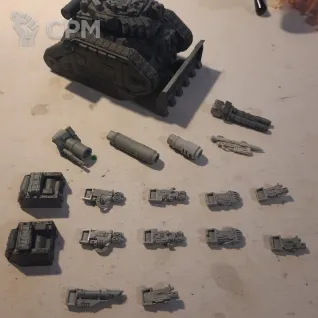 Описание картинки leman russ 1 от Kypodga по цене 2 200руб | Свободный Рынок Миниатюр - СРМ