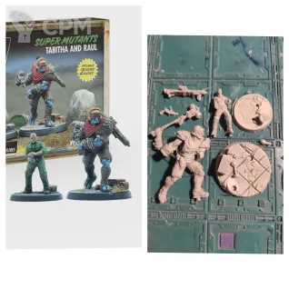 Описание картинки Tabitha &amp; Raul от Old curiosity shop по цене 1 200руб | Свободный Рынок Миниатюр - СРМ