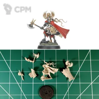 Описание картинки Warhammer Quest Darkwater Hero Edmark Valoran от Vault Boy по цене 1 498руб | Свободный Рынок Миниатюр - СРМ