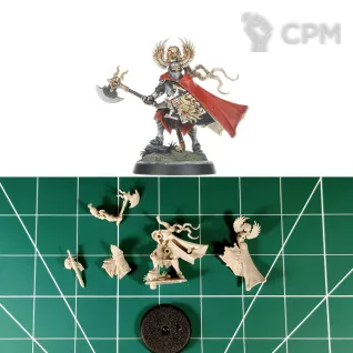 Описание картинки Warhammer Quest Darkwater Hero Edmark Valoran от Vault Boy по цене 1 498руб | Свободный Рынок Миниатюр - СРМ