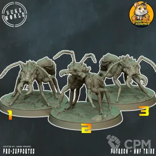 Описание картинки Гигантские муравьи ( Fallout ) от Мастерская Хомячка по цене 200руб | Свободный Рынок Миниатюр - СРМ