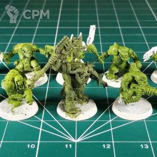Описание картинки Orks Boyz от Каджит по цене 3 498руб | Свободный Рынок Миниатюр - СРМ