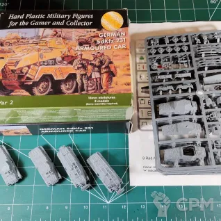 Описание картинки WW2V15031 German SdKfz 231 8 rad Armoured Car x10 от Vault Boy по цене 6 498руб | Свободный Рынок Миниатюр - СРМ
