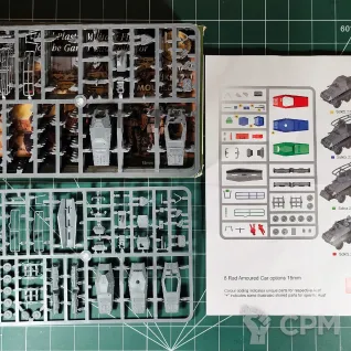 Описание картинки WW2V15031 German SdKfz 231 8 rad Armoured Car x10 от Vault Boy по цене 6 498руб | Свободный Рынок Миниатюр - СРМ