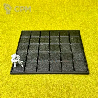Описание картинки Movement tray 6х5 для квадратных баз 25х25мм от Миниатюры и фигурки по цене 190руб | Свободный Рынок Миниатюр - СРМ