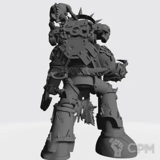 Описание картинки Huron Blackheart alt / Гурон Черное Сердце от Стальные Небеса по цене 350руб | Свободный Рынок Миниатюр - СРМ