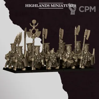 Описание картинки Sons of Marduk Heavy Guard от Age of Printmar по цене 1 227руб | Свободный Рынок Миниатюр - СРМ