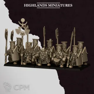 Описание картинки Sons of Marduk Heavy Guard от Age of Printmar по цене 1 227руб | Свободный Рынок Миниатюр - СРМ