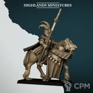 Описание картинки Mounted Aegean Mage on Horse от Age of Printmar по цене 300руб | Свободный Рынок Миниатюр - СРМ