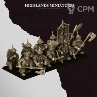 Описание картинки Sons of Marduk Warriors with Great Weapon от Age of Printmar по цене 975руб | Свободный Рынок Миниатюр - СРМ
