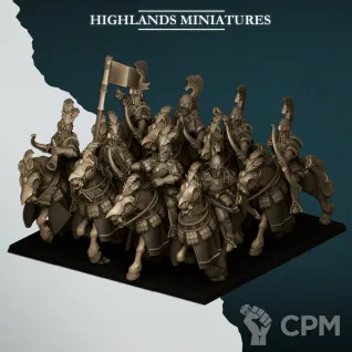 Описание картинки Aegean Sea Hippeis от Age of Printmar по цене 2 983руб | Свободный Рынок Миниатюр - СРМ
