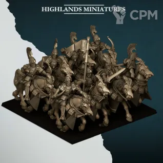 Описание картинки Aegean Sea Hippeis от Age of Printmar по цене 2 983руб | Свободный Рынок Миниатюр - СРМ