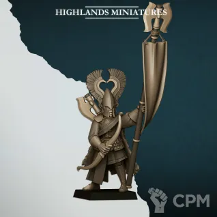 Описание картинки Bannerman Nemean Lions with Bows от Age of Printmar по цене 92руб | Свободный Рынок Миниатюр - СРМ