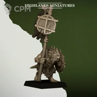 Описание картинки Bannerman Sewer Rats от Age of Printmar по цене 113руб | Свободный Рынок Миниатюр - СРМ