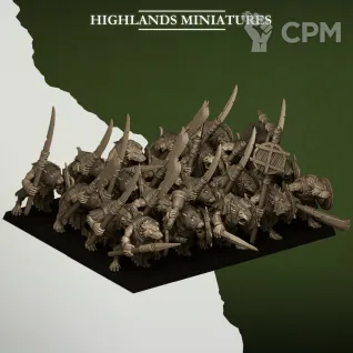 Описание картинки Sewer Rats with Spear от Age of Printmar по цене 721руб | Свободный Рынок Миниатюр - СРМ