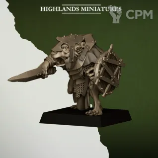 Описание картинки Sewer Rats with Spear от Age of Printmar по цене 721руб | Свободный Рынок Миниатюр - СРМ