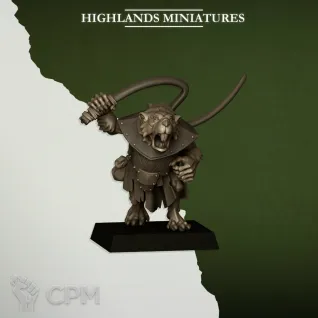 Описание картинки Rats and Rat Masters от Age of Printmar по цене 328руб | Свободный Рынок Миниатюр - СРМ
