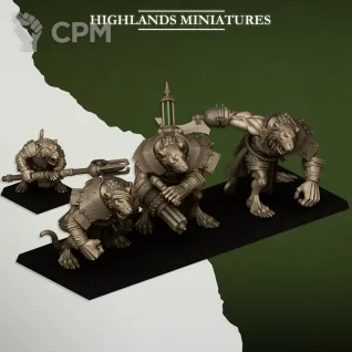 Описание картинки Ratgors and Ratgor Master от Age of Printmar по цене 624руб | Свободный Рынок Миниатюр - СРМ