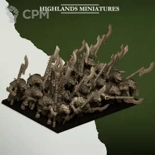 Описание картинки Vermin Vanguard with shield от Age of Printmar по цене 841руб | Свободный Рынок Миниатюр - СРМ