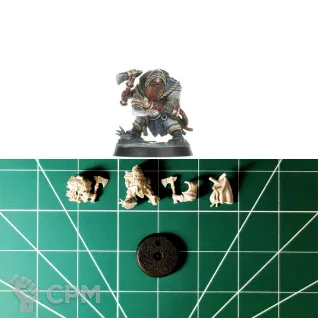 Описание картинки Warhammer Quest Darkwater Hero Drolf Ironhead от Vault Boy по цене 2 698руб | Свободный Рынок Миниатюр - СРМ
