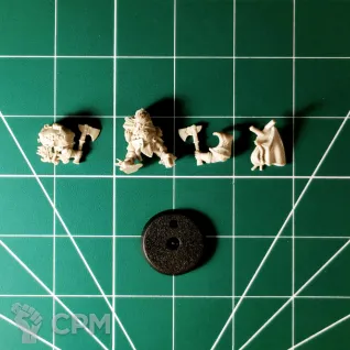Описание картинки Warhammer Quest Darkwater Hero Drolf Ironhead от Vault Boy по цене 2 698руб | Свободный Рынок Миниатюр - СРМ