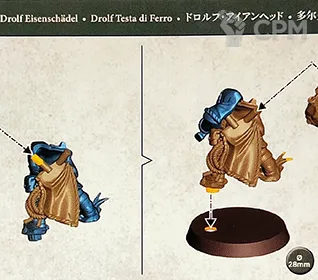 Описание картинки Warhammer Quest Darkwater Hero Drolf Ironhead от Vault Boy по цене 2 698руб | Свободный Рынок Миниатюр - СРМ