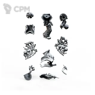 Описание картинки Death Guard Biologus Putrifier от 3Д печать миниатюр по цене 277руб | Свободный Рынок Миниатюр - СРМ
