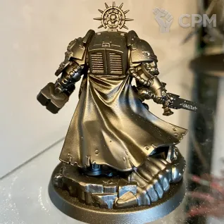Описание картинки Captain in Terminator Armour от notr3d по цене 1 662руб | Свободный Рынок Миниатюр - СРМ