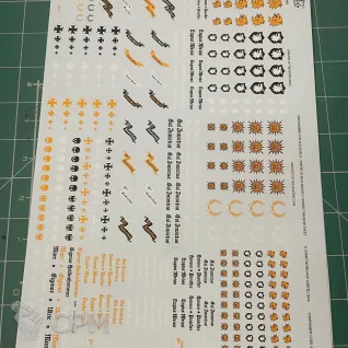 Описание картинки Декали Empire Knights от Progylkin по цене 1 500руб | Свободный Рынок Миниатюр - СРМ