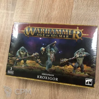Описание картинки Seraphon: Kroxigor от Alamentar по цене 7 900руб | Свободный Рынок Миниатюр - СРМ