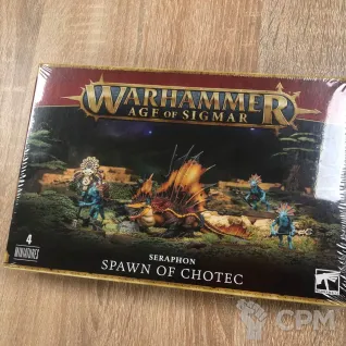 Описание картинки Seraphon: Spawn Of Chotec от Alamentar по цене 5 490руб | Свободный Рынок Миниатюр - СРМ