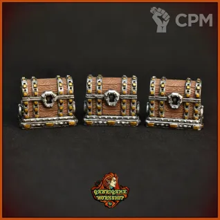 Описание картинки Сундуки от Gabrigame_Terrain по цене 370руб | Свободный Рынок Миниатюр - СРМ