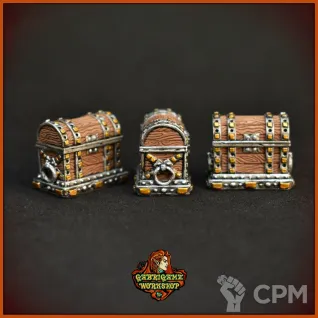Описание картинки Сундуки от Gabrigame_Terrain по цене 370руб | Свободный Рынок Миниатюр - СРМ
