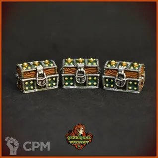 Описание картинки Сундуки с ромбами от Gabrigame_Terrain по цене 390руб | Свободный Рынок Миниатюр - СРМ