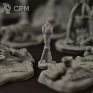 Описание картинки Факелы от Gabrigame_Terrain по цене 300руб | Свободный Рынок Миниатюр - СРМ