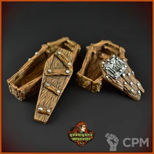 Описание картинки Гробы от Gabrigame_Terrain по цене 410руб | Свободный Рынок Миниатюр - СРМ