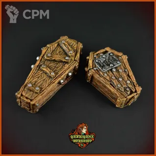 Описание картинки Гробы от Gabrigame_Terrain по цене 410руб | Свободный Рынок Миниатюр - СРМ