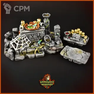Описание картинки Алтарь со съемными крышками от Gabrigame_Terrain по цене 750руб | Свободный Рынок Миниатюр - СРМ
