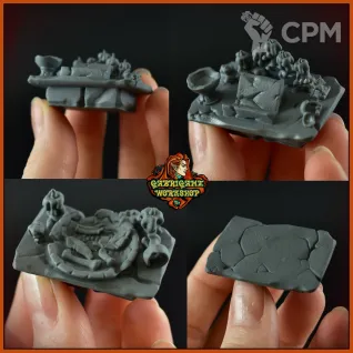 Описание картинки Алтарь со съемными крышками от Gabrigame_Terrain по цене 750руб | Свободный Рынок Миниатюр - СРМ