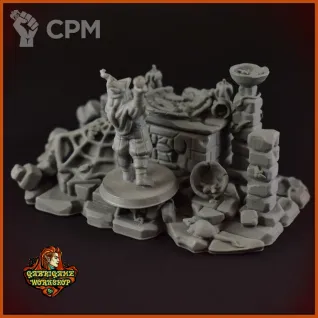 Описание картинки Алтарь со съемными крышками от Gabrigame_Terrain по цене 750руб | Свободный Рынок Миниатюр - СРМ