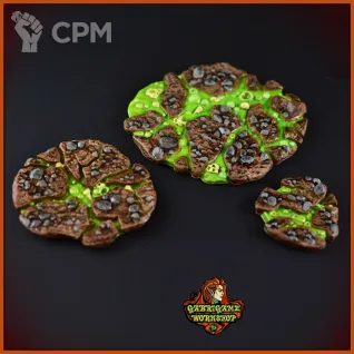 Описание картинки Порченная земля от Gabrigame_Terrain по цене 360руб | Свободный Рынок Миниатюр - СРМ